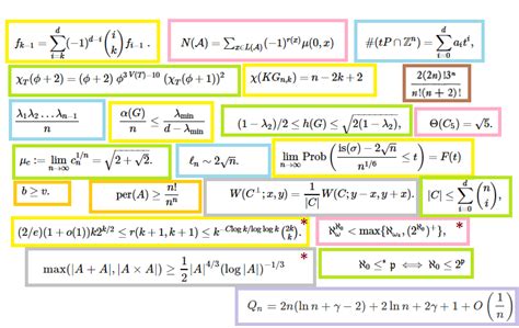 combinatorica formule.